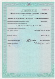 Ліцензія № 282410